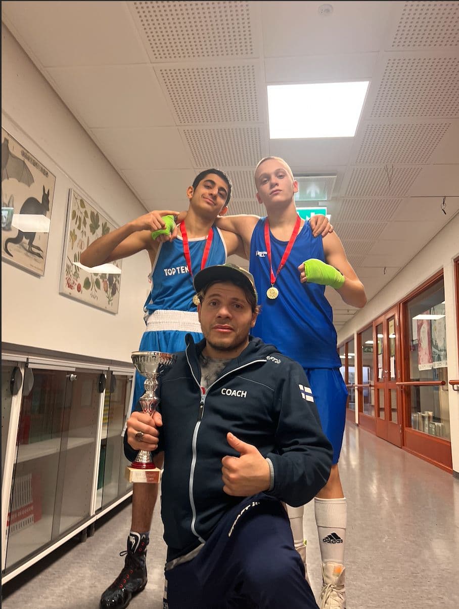 Nyrkkeilysali Helsinki tunnelmaa 4